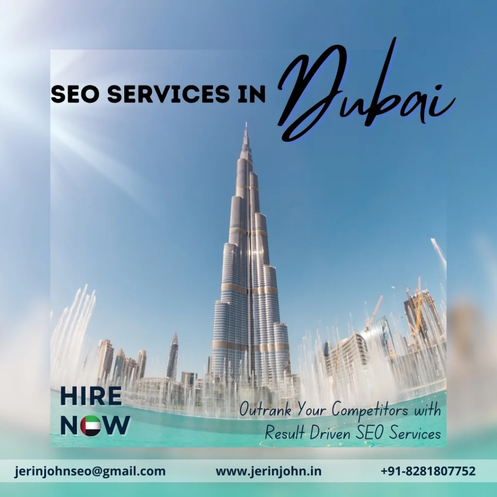 jerin john provide the best seo services in dubai, uae